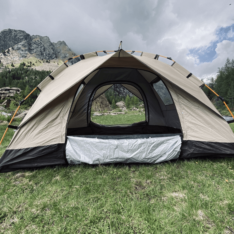 Natural View - Tenda beige in lino 290x135